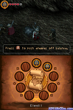 LEGO Lord Of The Rings screenshot 3 for Nintendo DS